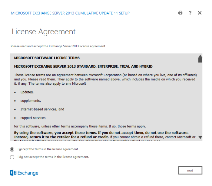 Figure 11. License Agreement terms
